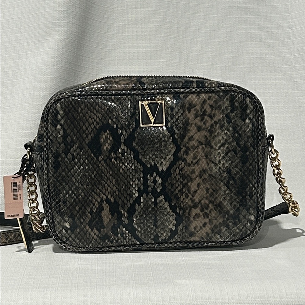 Victoria’s Secret Snake Print Crossbody Bag